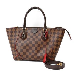 Louis Vuitton Damier Kaisa Tote PM Damier Handbag Brown